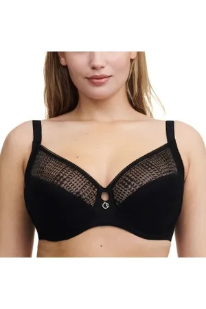 Chantelle Intrigue Full Coverage Underwire Bra Zwart B 100 Dames