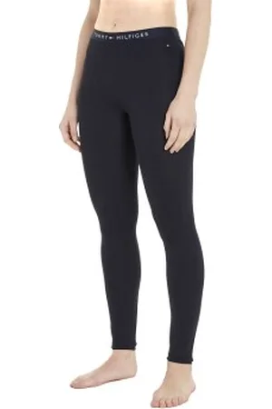 Tommy Hilfiger Original Logo Leggings Marine katoen X-Small Dames