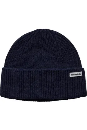 Resteröds Wool Beanie Marine wol One Size
