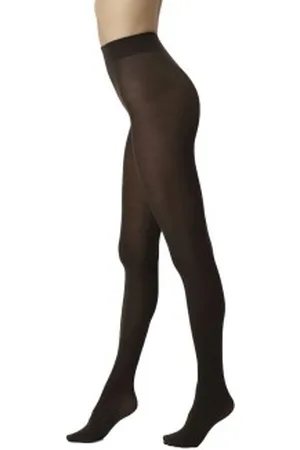 Oroblu Nives Fine Wool Tights Donkerbruin Small Dames