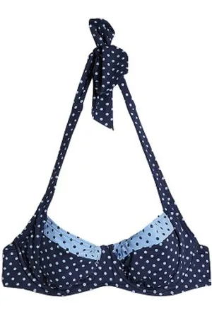 ESPRIT Dillon Beach Underwire Halterneck Gestippeld B 36 Dames
