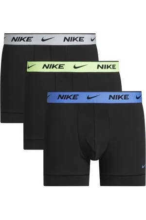 Nike Herenslips 6P Everyday Cotton Boxer Blauw/Groen katoen Small Heren