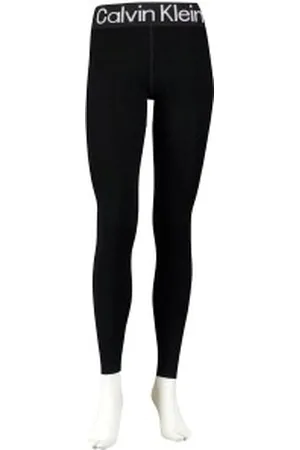 Calvin Klein Calvin Klein Logo Waistband Legging Zwart Small Dames