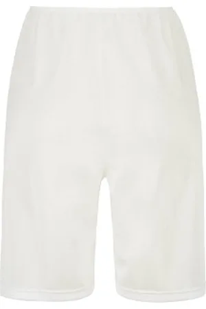Damella Microfiber Waist Slip Shorts Vanille viscose 36 Dames