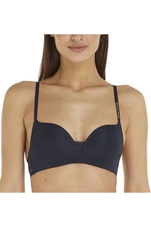 Tommy Hilfiger Lace Trim Bra Marine A 70 Dames