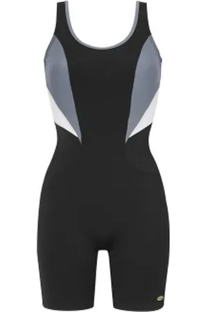 Damella Cindy Chlorine Resistant Long Leg Swimsuit Zwart polyamide 36 Dames