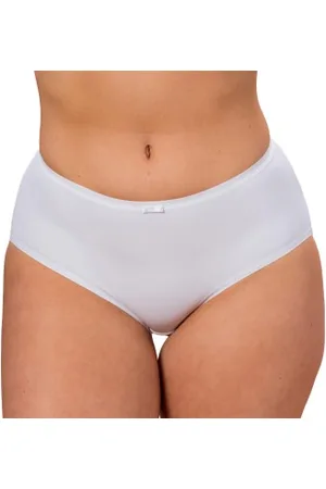 Trofé Trofe Sanna Brief Midi Wit polyamide Small Dames