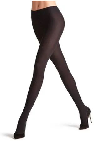 Falke Falke Family Women Tights Zwart katoen Small Dames