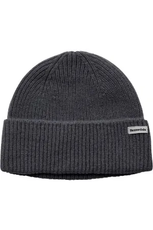 Resteröds Wool Beanie Donkergrijs wol One Size