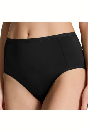 Calida Eco Sense Panty Zwart Large Dames