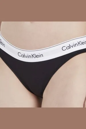 Calvin Klein Modern Cotton Bikini Zwart Medium Dames