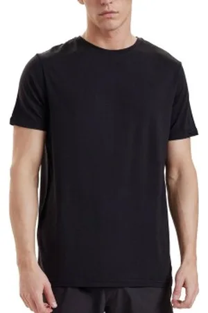 Resteröds Bamboo Crew Neck Zwart Small Heren