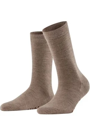 Falke Falke Sokken Women Softmerino Bruin Maat 37/38 Dames