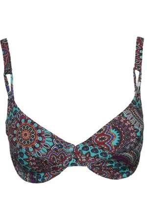 ESPRIT Fraser Beach Underwire Bikini Turkoois patr. C 38 Dames