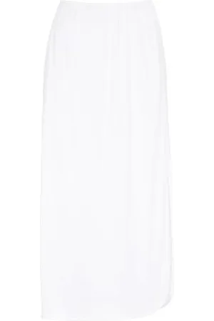 Damella Long Waist Slip 90 cm Wit viscose 54 Dames
