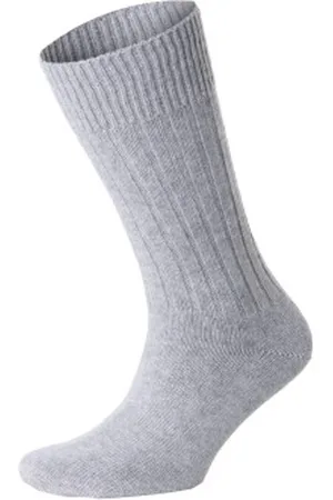 HUGO BOSS Sokken Home Blend Wool Sock Grijs Maat 43/46 Heren