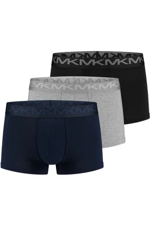 Michael Kors Herenslips 3P Strecth Factor Boxer Brief Marine katoen Small Heren