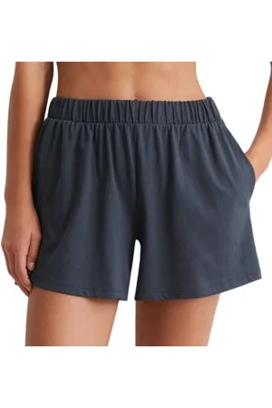 Marc O’ Polo Marc O Polo Lounge Shorts Marine katoen Large Dames