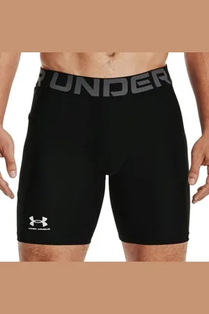 Under Armour Herenslips 3P HeatGear Mid Compression Shorts Zwart 3XL Heren