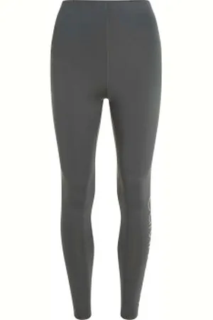 Calvin Klein Sport Pocket Gym Leggings Grijs Small Dames