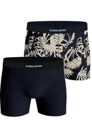 Björn Borg Herenslips 2P Core Boxer Marineblauw patroon katoen Large Heren