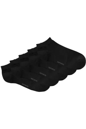 Resteröds Sokken 5P Bamboo Ankle Socks Wit Maat 40/45
