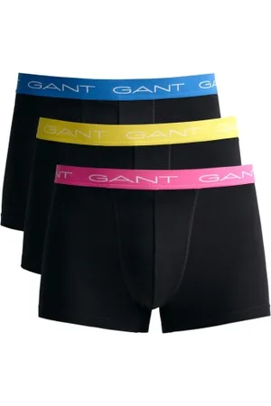 GANT Herenslips 3P Cotton Trunks Roze katoen Medium Heren