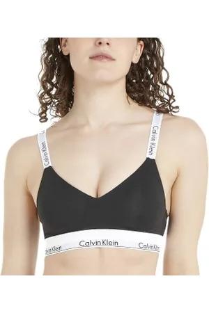 Calvin Klein Modern Cotton Light Lined Bralette Zwart X-Small Dames