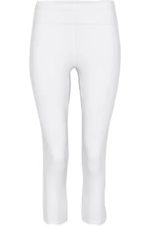 Decoy Capri Leggings Wit ecologisch katoen Small Dames
