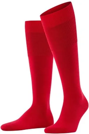 Falke Falke Sokken Airport Knee-high Rood Maat 41/42 Heren