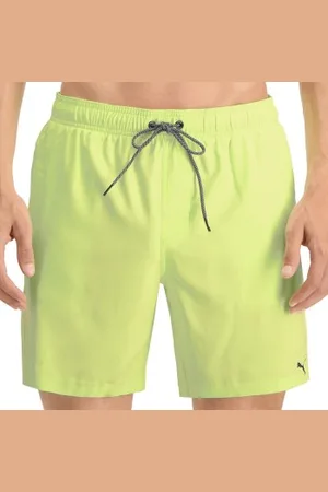 PUMA Zwembroeken Core Enjoy Swim Shorts Limegroen polyester Small Heren