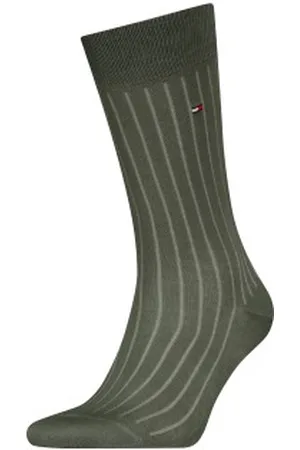 Tommy Hilfiger Tommy Hilfiger Sokken Premium Rib Crew Socks Groen Maat 39/40 Heren