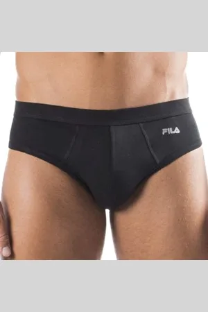 Fila Herenslips Basic Brief Zwart katoen Medium Heren