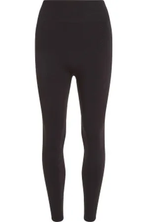 Calvin Klein Sport Seamless Knit Leggings Zwart polyamide Small Dames