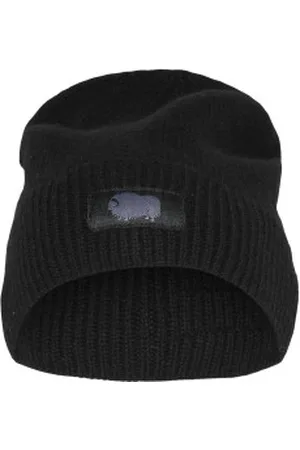 Dovre Mens Wool Beanie Zwart wol One Size Heren