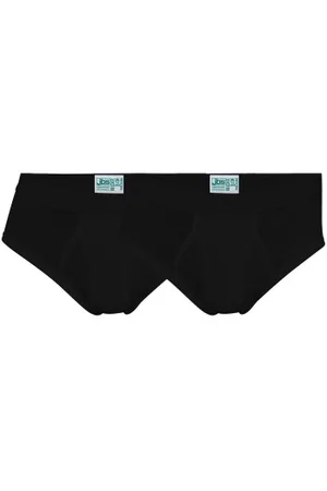 JBS Herenslips 2P Organic Cotton Brief Zwart ecologisch katoen Small Heren