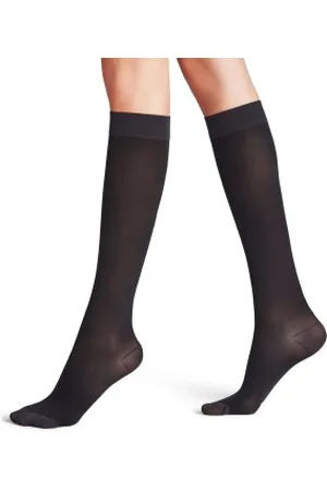 Falke Falke Women Leg Energizer 50 Knee-high Zwart Maat 35/36 Dames