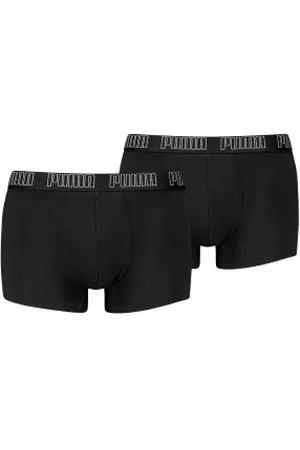 PUMA Herenslips 2P Men Everyday Trunks Zwart katoen Small Heren