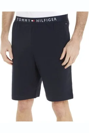 Tommy Hilfiger Loungewear Jersey Shorts Marine katoen Small Heren