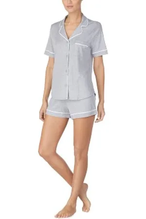 DKNY New Signature Short Pyjama Set Grijs X-Small Dames