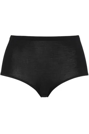 Damella High Waist Maxi Brief Zwart merinowol 38 Dames