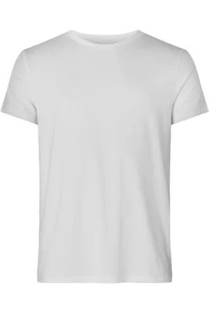 Resteröds Bamboo Crew Neck Wit Small Heren