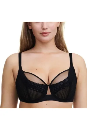 Chantelle Pulp Covering Underwired Bra Zwart B 75 Dames