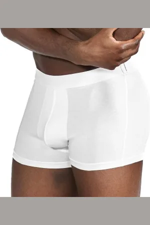 Bread & Boxers Bread and Boxers Trunks Herenslips 3P Wit ecologisch katoen Small Heren