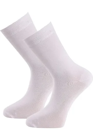 Trofé Trofe Bamboo Socks Sokken 2P Wit Maat 35/38 Dames