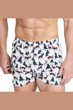 Jockey Herenslips Woven Boxer Wit katoen Small Heren