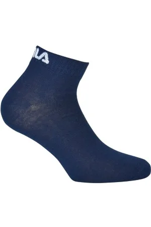 Fila Sokken 3P Quarter Plain Socks Marine Maat 35/38