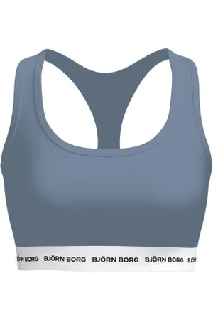 Björn Borg Logo Soft Top Grijs katoen Large Dames