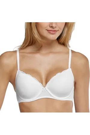 Schiesser Pure Cotton Underwire Bra Wit katoen A 70 Dames
