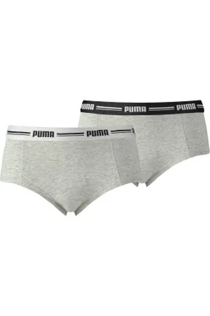 PUMA 2P Iconic Mini Shorts Grijs X-Small Dames